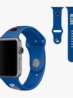 SOAR NHL 42mm Apple Watch Band, St Louis Blues NEW